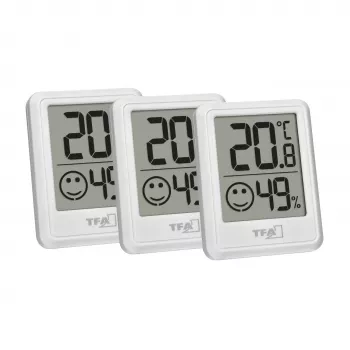 Thermo-hygromètre TFA Dostmann COSY blanc 30.5060.02.03
