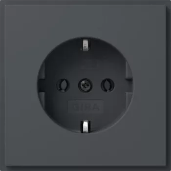 Mécanisme de prise SCHUKO Gira TX_44, anthracite 418867