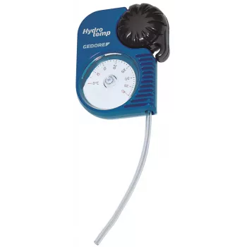 GEDORE Antifreeze Tester 614, Hydrometer for Ethylene Glycol Coolants, -5°C to -40°C, Glass Tube with Suction Bulb 6523770