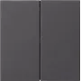 Commande Gira 536228 2 postes, anthracite