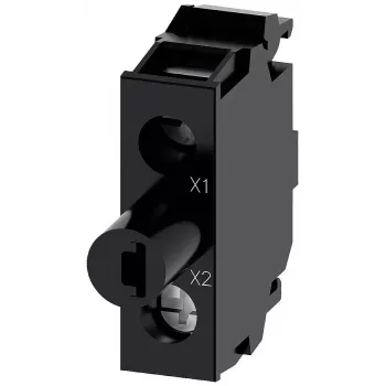 Module LED SIEMENS SIRIUS ACT avec LED intégrée, 24 V AC/DC, vert, borne à vis, 3SU14012BB401AA0