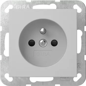 GIRA 4485015 Socket Outlet with Earthing Pin and Shutter