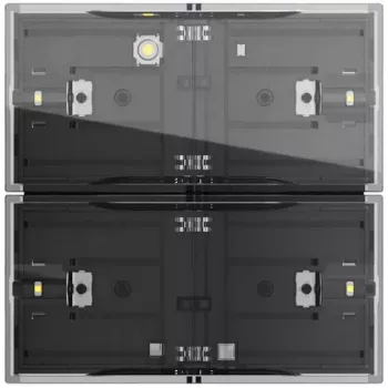Capteur à bouton-poussoir Gira 4.70 Comfort 2 postes One KNX 534200