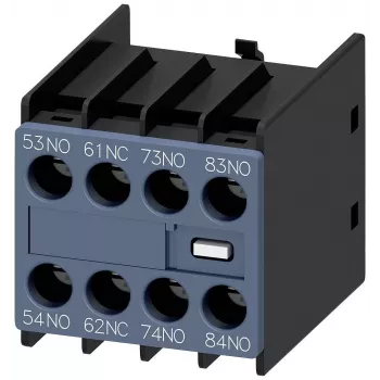 Siemens 3RH2911-1XA31-0MA0 Auxiliary Switch Block, 3NO+1NC, Front Mount, Screw Terminals