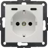 Prise SCHUKO Berker avec USB-C PD 20 W, S.1, blanc polaire brillant 48158989