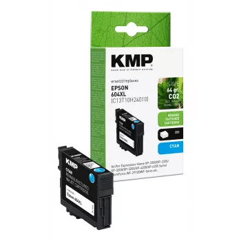 Cartouche d'encre cyan compatible KMP pour Epson T10H2 (1662,4003)