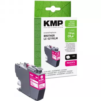 Cartouche d'encre magenta compatible KMP PRINTTECHNIK 1538,4006 à haut rendement pour Canon PIXMA