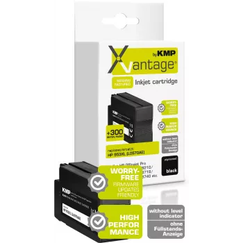 Cartouche d'encre pigmentée noire KMP XVantage compatible avec HP 953XL (L0S70AE) 1747,4081