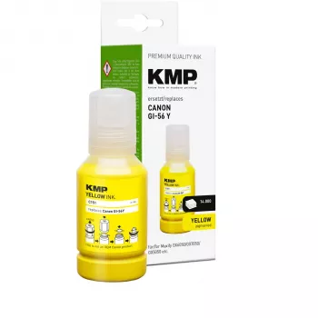 Cartouche d'encre jaune compatible KMP 1584,0009 pour Canon PIXMA