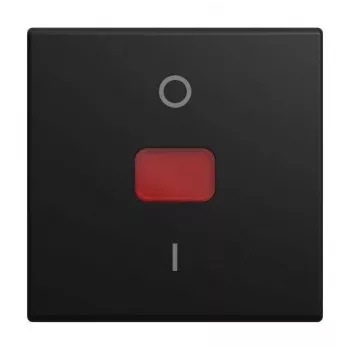 Bascule Busch-Jäger avec lentille rouge 2508-915 (2CKA001731A4044)