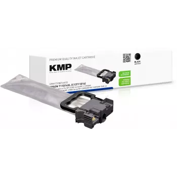Cartouche d'encre noire compatible KMP PRINTTECHNIK pour Epson T11D1 XL (grande capacité, 1100 pages) 1664,4001