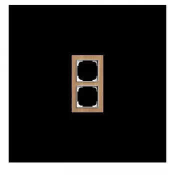 BUSCH-JAEGER 1722-4083 Cadre de finition 2 postes en chêne 2CKA001754A4888
