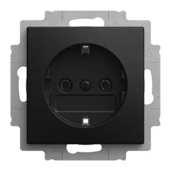 Prise encastrable SCHUKO Busch-Jaeger Busch-balance 20 EUCR-915, sans griffes d'écartement (2CKA002011A6344)