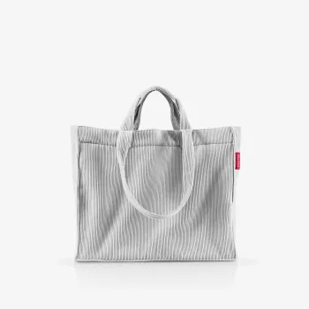 Sac à bandoulière reisenthel Softshopper Cord gris polyester 47x38,5 cm GR7084