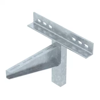 OBO Bettermann console murale et à serrage AWSS 31 FT, porte-à-faux 310 mm, acier galvanisé à chaud 6417910