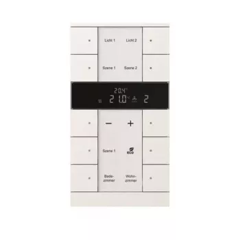 Busch-Jaeger appareil CVC 10 voies, BE, studio/blanc SBR/U10.0.11-884 (2CKA006330A0051)