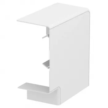 OBO Bettermann angle plat GK-FH70130RW blanc pur 70x130 mm 6274420