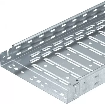 Chemin de câbles OBO Bettermann RKSM 620 FT 60x200x3050 mm en acier galvanisé à chaud 6047639