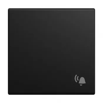 Bascule avec symbole de cloche Busch-Jaeger Busch-balance SI, noir mat, 2CKA001731A4047