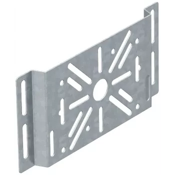 Plaque de montage OBO Bettermann MP FS, horizontale, 110 mm x 225 mm, acier, galvanisé en bande 7084919