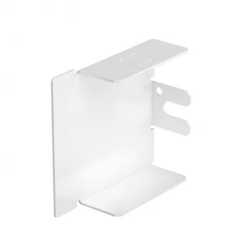 Embout OBO Bettermann LKM E60060RW, 60x60 mm, acier, blanc pur