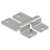 Fixation murale et au sol OBO BETTERMANN WB pour chemins de câbles à maille, montage par rivetage/vis, 47x32x9 mm, acier électro-galvanisé (6017164)