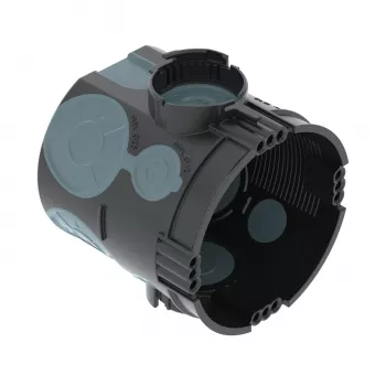 Boîte de raccordement d'appareil étanche au vent OBO Bettermann 2003708, diamètre 60 mm, profondeur 66 mm, gris clair, pack de 25