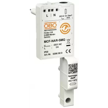 OBO Bettermann MCF-NAR-SMG adaptateur de prise de tension pour parafoudres de la série MCF-NAR 5096900