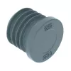 OBO Bettermann 2003737 bouchon d'obturation M25, polyamide, gris clair, 25 pièces