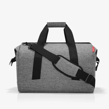 Sacoche de médecin unisexe Reisenthel Allrounder L avec fermeture éclair, polyester gris monochrome (MT7052)