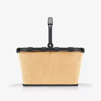 Reisenthel Carrybag Frame Raffia Black panier de courses 22 L BK 7079