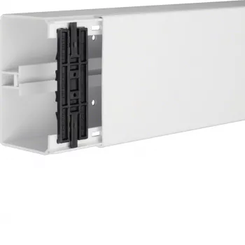 Goulotte HAGER Tehalit FB 130x80 mm 2 m blanc pur PVC FB8013009016