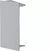 Pièce d'extrémité Hager LFS601006VERZ en acier galvanisé pour goulotte 60x100 mm