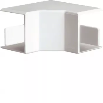 Angle intérieur HAGER sans halogène PC/ABS pour goulotte LF 40x40 mm LF4004049016