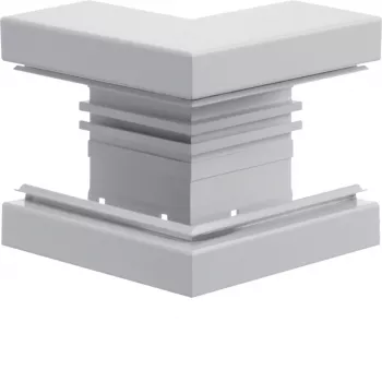 Profil de base d'angle extérieur Hager BRA6513039016 68x130 mm OT80 mm blanc signalisation aluminium