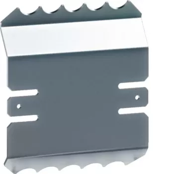 Connecteur de mise à la terre Hager FWKPZ003 pour goulotte FWKP 60 mm, lot de 2