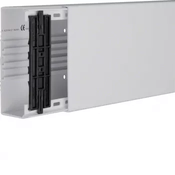 Goulotte de câblage PVC Hager FB6015007035 60x150 mm gris clair 2 m