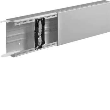 Goulotte de câbles PVC Hager LF6015007035 60x150 mm gris clair 2 m