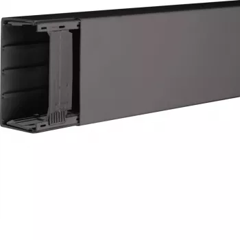 Hager LF6011009011 goulotte de câbles PVC 60x110mm noir graphite 2m