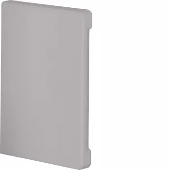 Embout Hager BR6510067035 pour goulotte 100x68 mm, gris clair