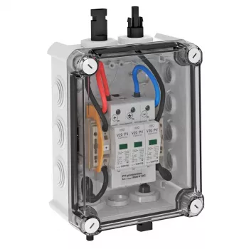 OBO PVG-C1000S100 solution système PV en boîtier, 1x1 string PV 5088554
