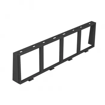 OBO Bettermann MT45V cadre de montage, noir graphite 7408670
