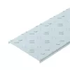 Plaque de recouvrement en tôle striée OBO Bettermann DBKR 200 FS pour chemins de câbles praticables, 200x3000 mm, galvanisée en bande (6049121)