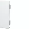 Embout HAGER pour chemin de câbles FB 60x130 mm, blanc signalisation (FB6013069016)