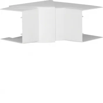 Angle intérieur Hager LFF6006049016 blanc trafic pour goulotte 60x60mm