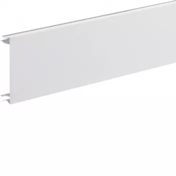 Couvercle de goulotte de plinthe en aluminium Hager BRA08029016 2000mm