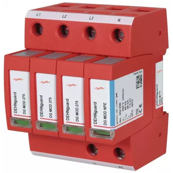 Parafoudre modulaire DEHN 952310 pour systèmes TT et TN-S IP20