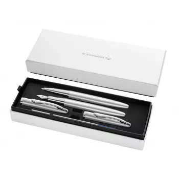 Ensemble d'écriture Pelikan Jazz Noble Elegance argent (stylo à bille et porte-mine) 400197476