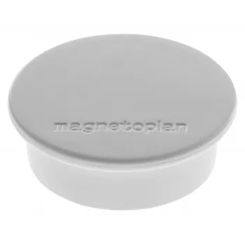 Magnetoplan Discofix Round Magnet, Grey, Solid Ferrite Core, 2.2 kg Holding Force (1662001)