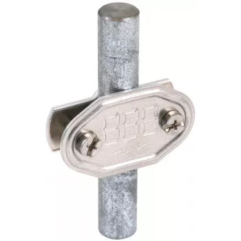Plaque numérotée en aluminium DEHN NS 16 7SEG AL NS 16, embossée, 7 chiffres, conducteur 16 mm, aluminium naturel 484001